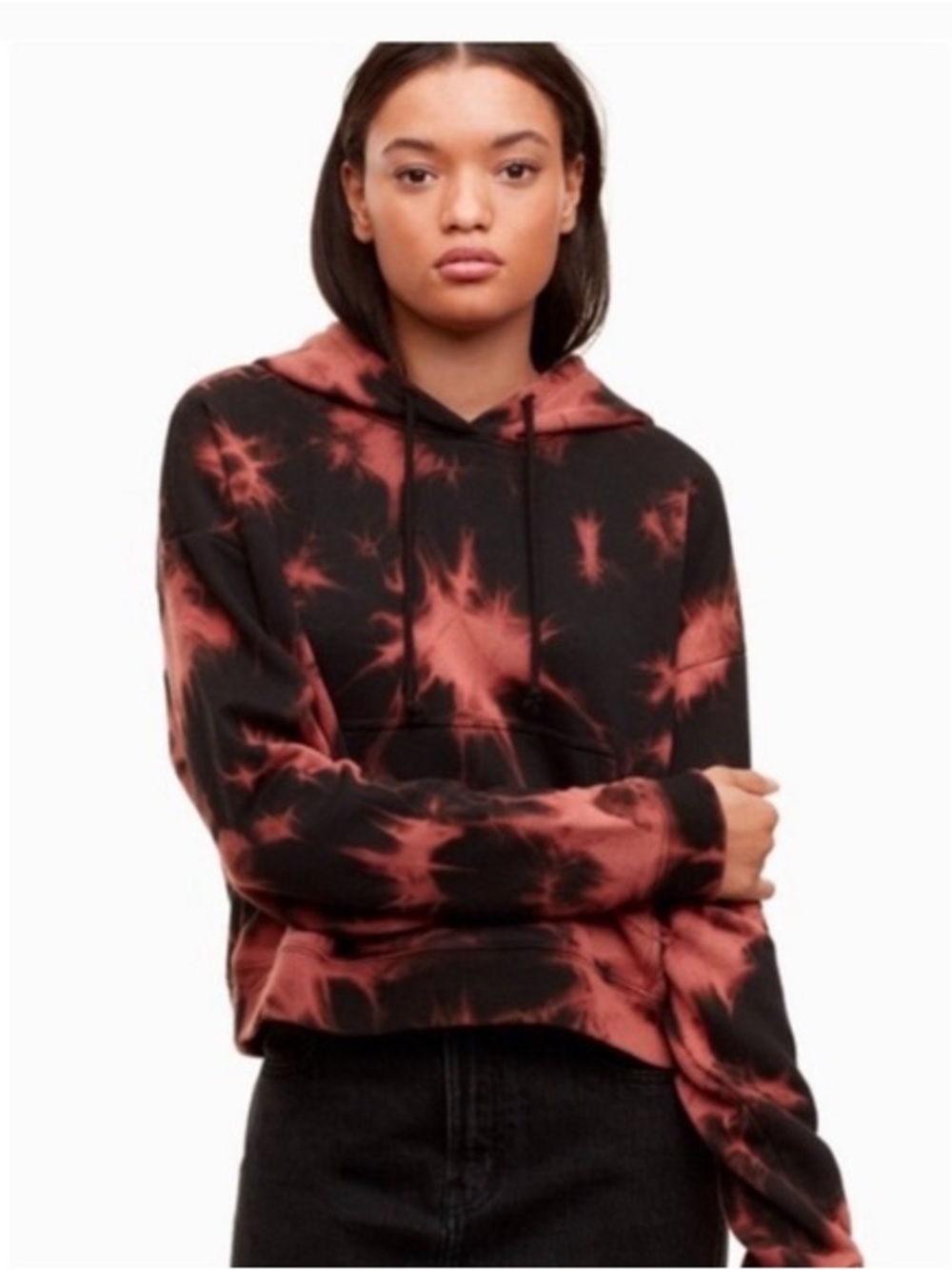 Aritzia TNA Tie Dye Hoodie